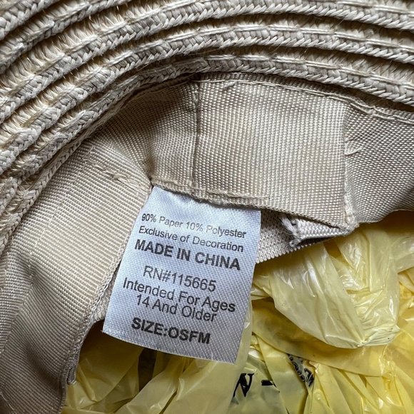 BRYN + BLOOM Sun Protection Hat One Size - Picture 5 of 5